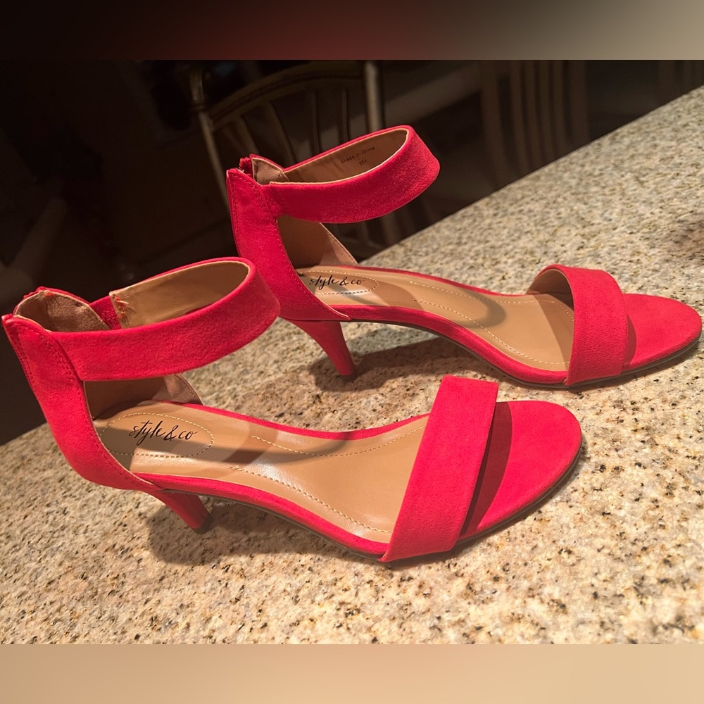 Red high heels